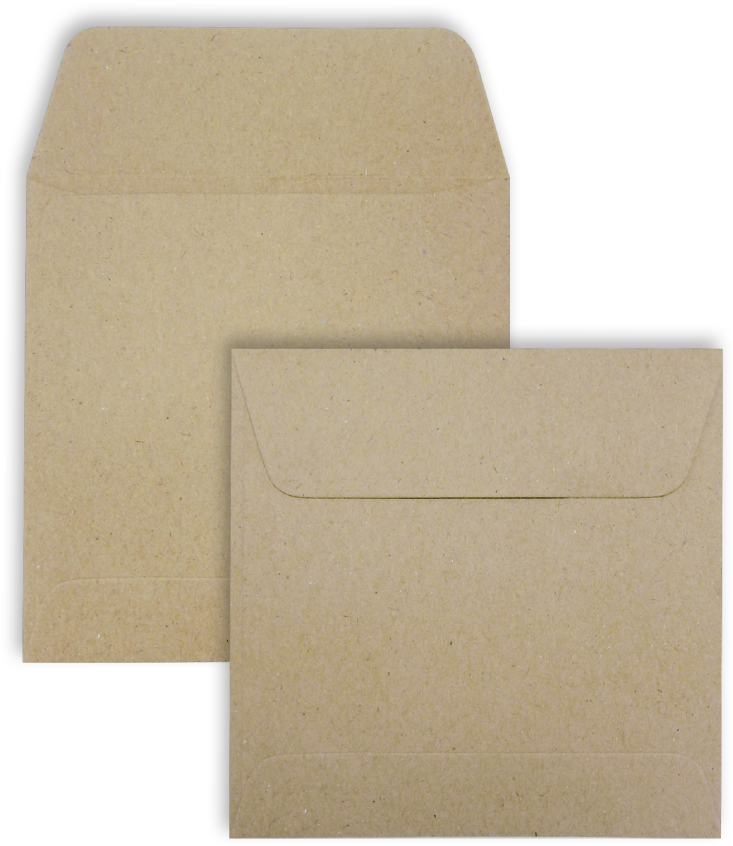 Kraft Envelopes Set PNG image