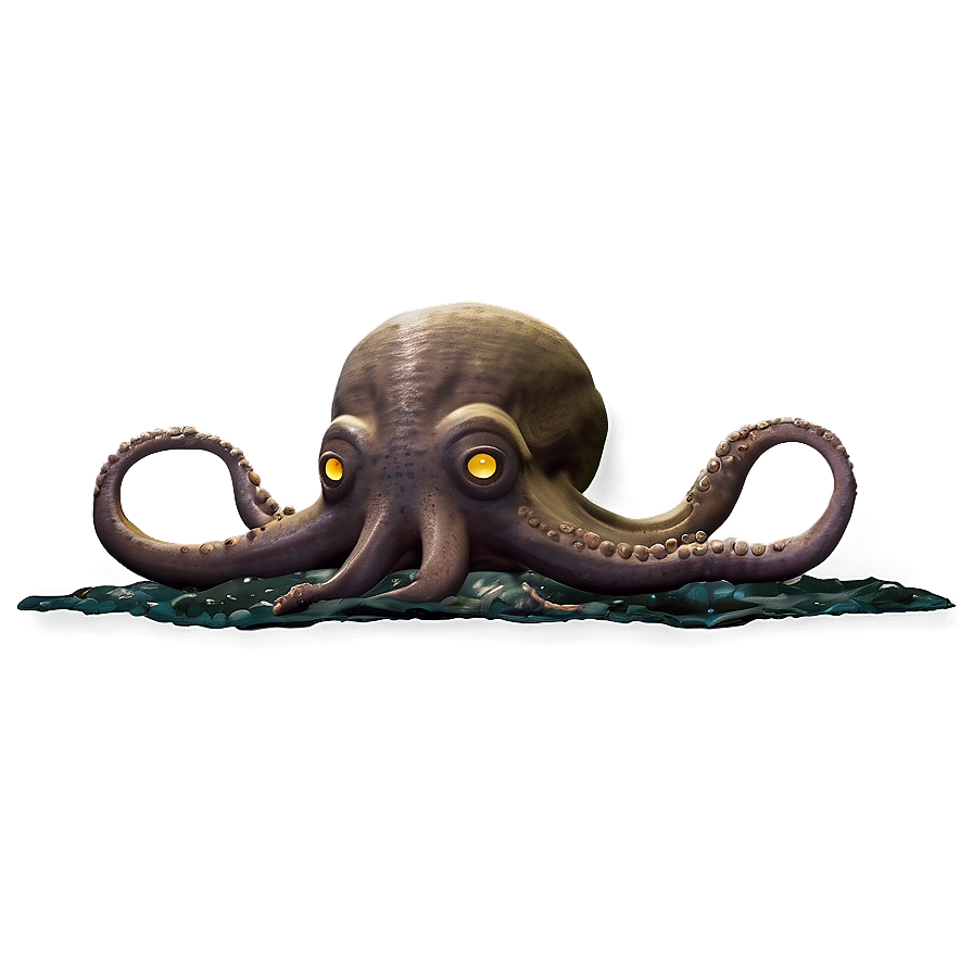 Kraken Shipwreck Scene Png Tup38 PNG image