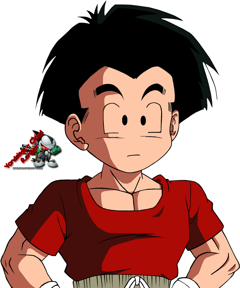 Krillin_ Animated_ Character_ Portrait PNG image