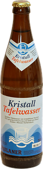 Kristall Tafelwasser Bottle PNG image