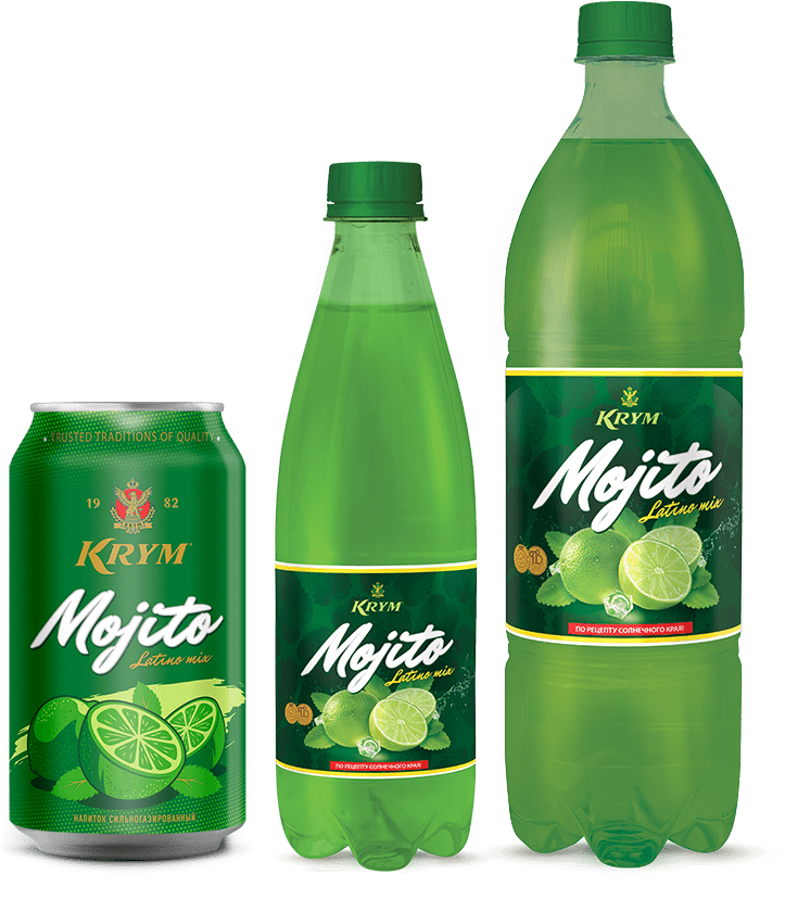 Krym Mojito Beverage Collection PNG image