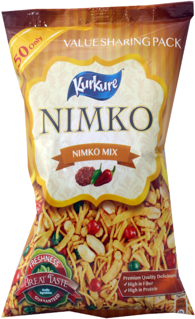 Kurkure Nimko Mix Package PNG image