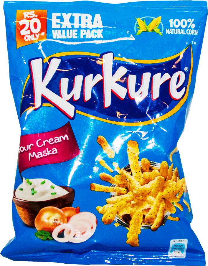 Kurkure Sour Cream Maska Pack PNG image