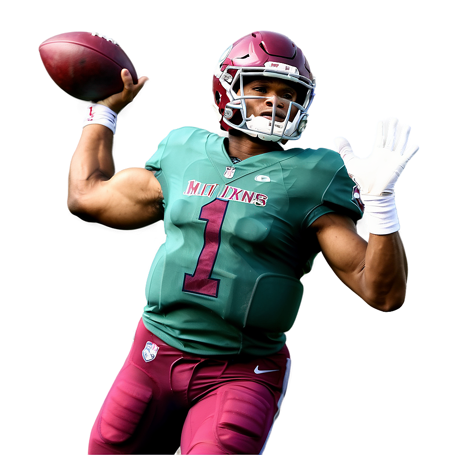 Kyler Murray Dynamic Action Shot Png 06252024 PNG image