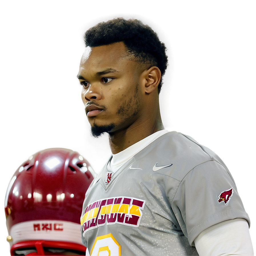 Kyler Murray Pre-game Concentration Png Bfc84 PNG image