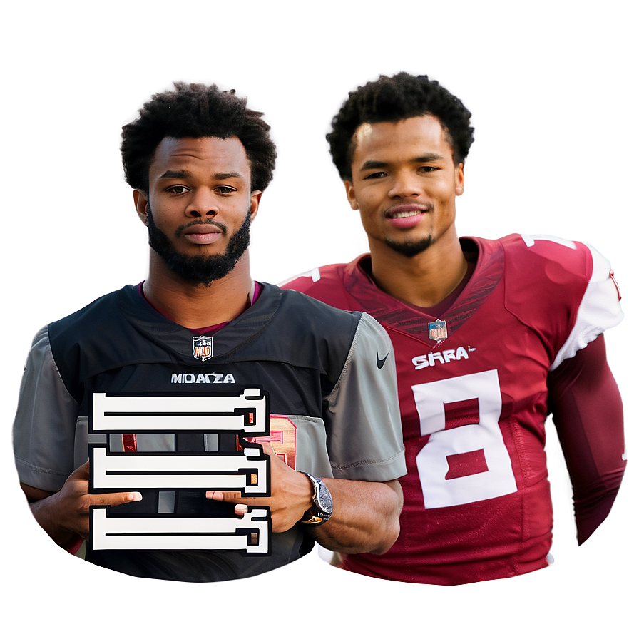 Kyler Murray Quarterback Strategy Meeting Png Did PNG image