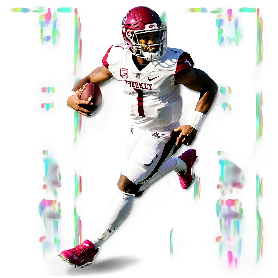 Kyler Murray Running With Ball Png 06252024 PNG image