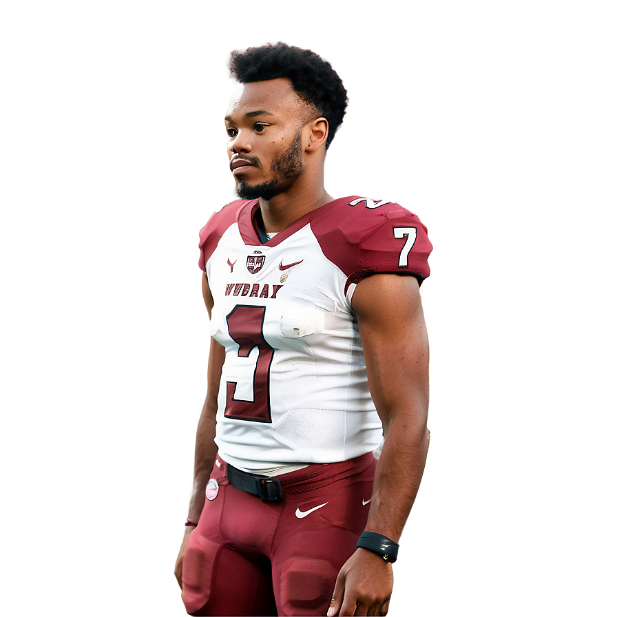 Kyler Murray Sideline Focus Png Qia PNG image