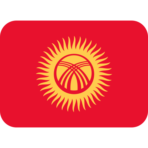 Kyrgyzstan National Flag PNG image