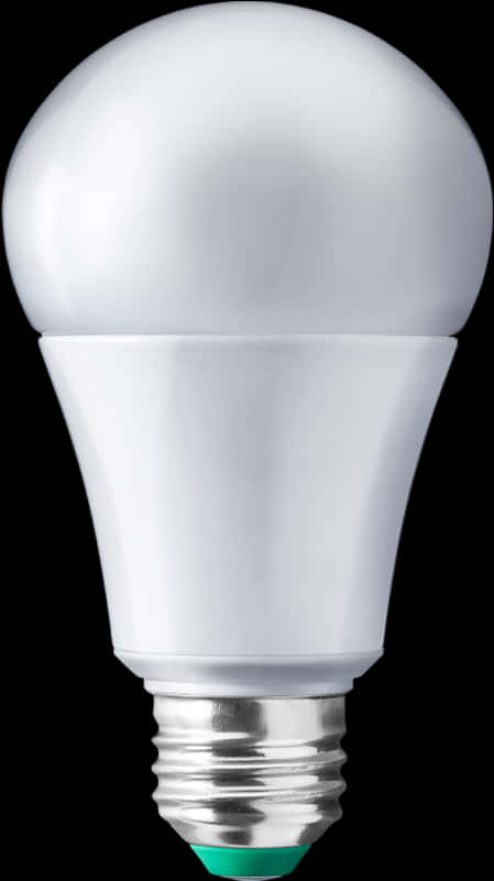 L E D Light Bulb Single Isolated PNG image