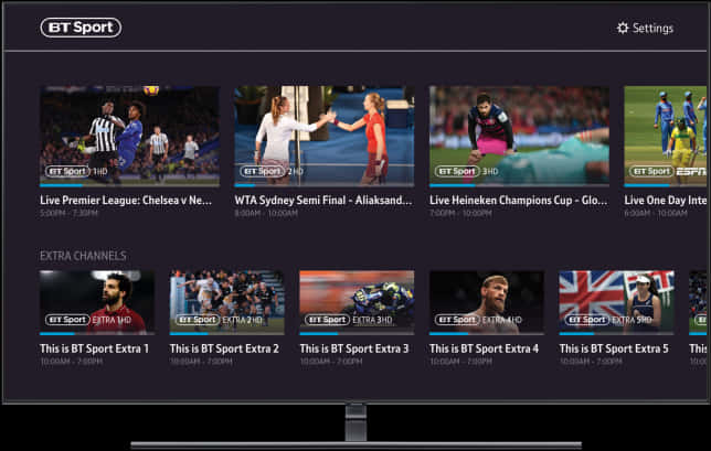 L E D T V Sports Channel Interface PNG image
