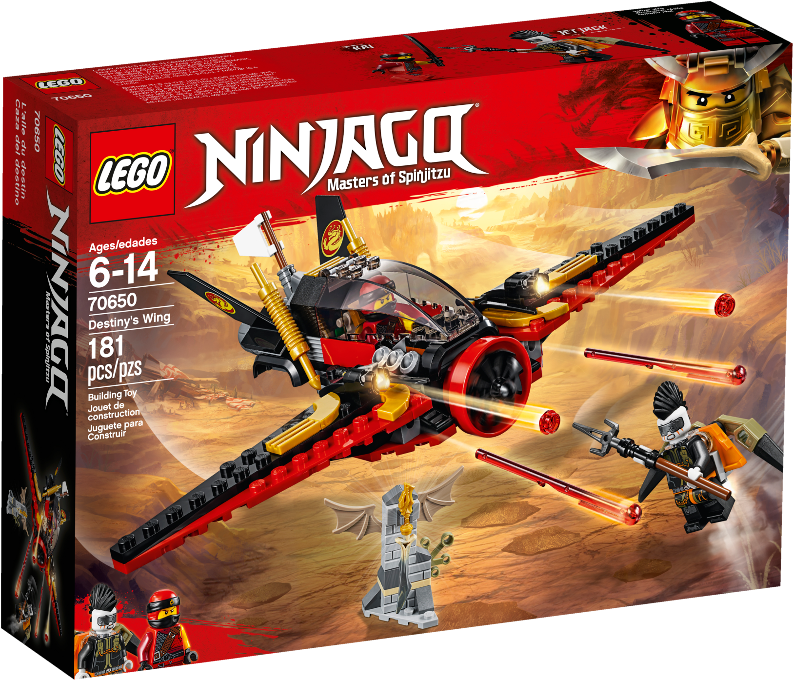 L E G O Ninjago Destinys Wing Set70650 PNG image