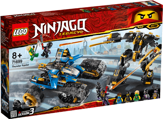 L E G O Ninjago Thunder Raider Set71699 PNG image