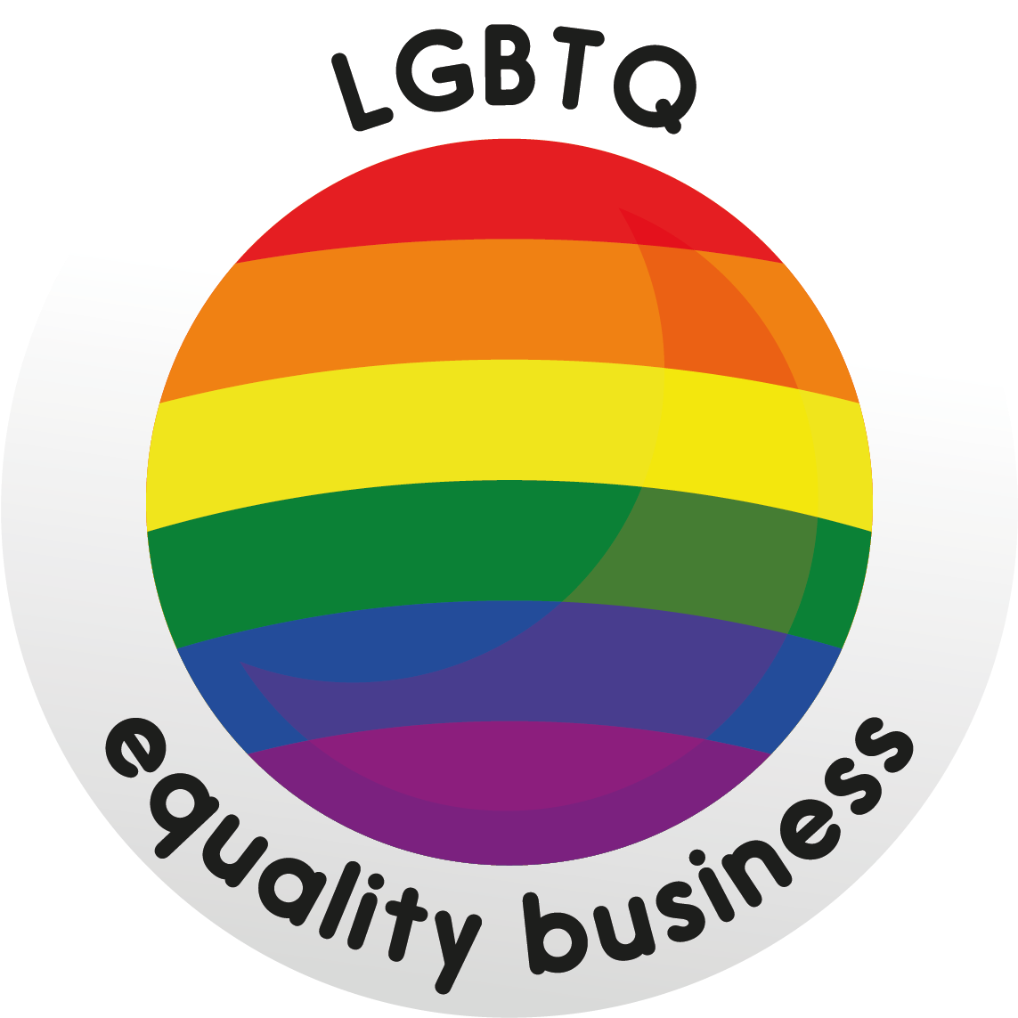 L G B T Q Equality Business Badge PNG image