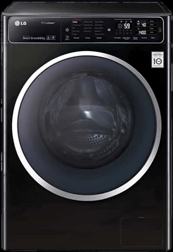 L G Front Load Washing Machine PNG image