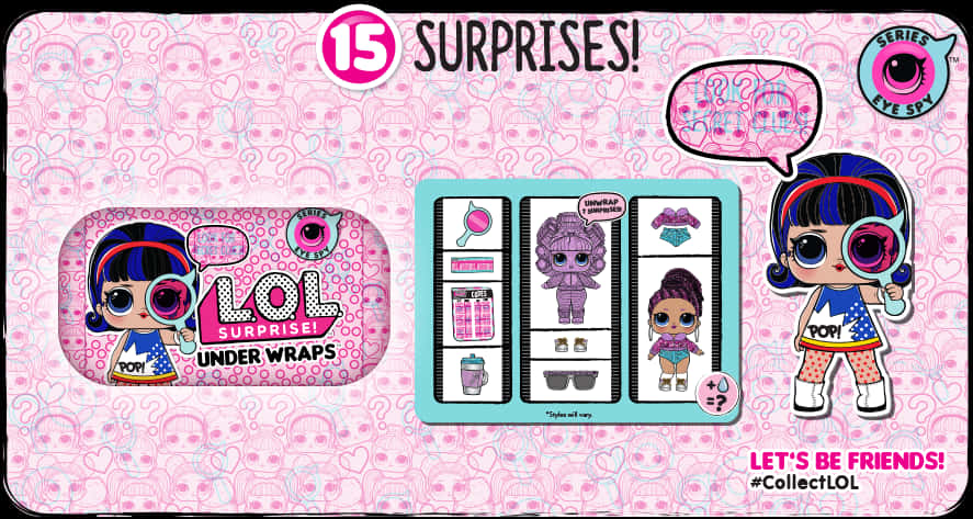 L O L Surprise Under Wraps Packaging PNG image