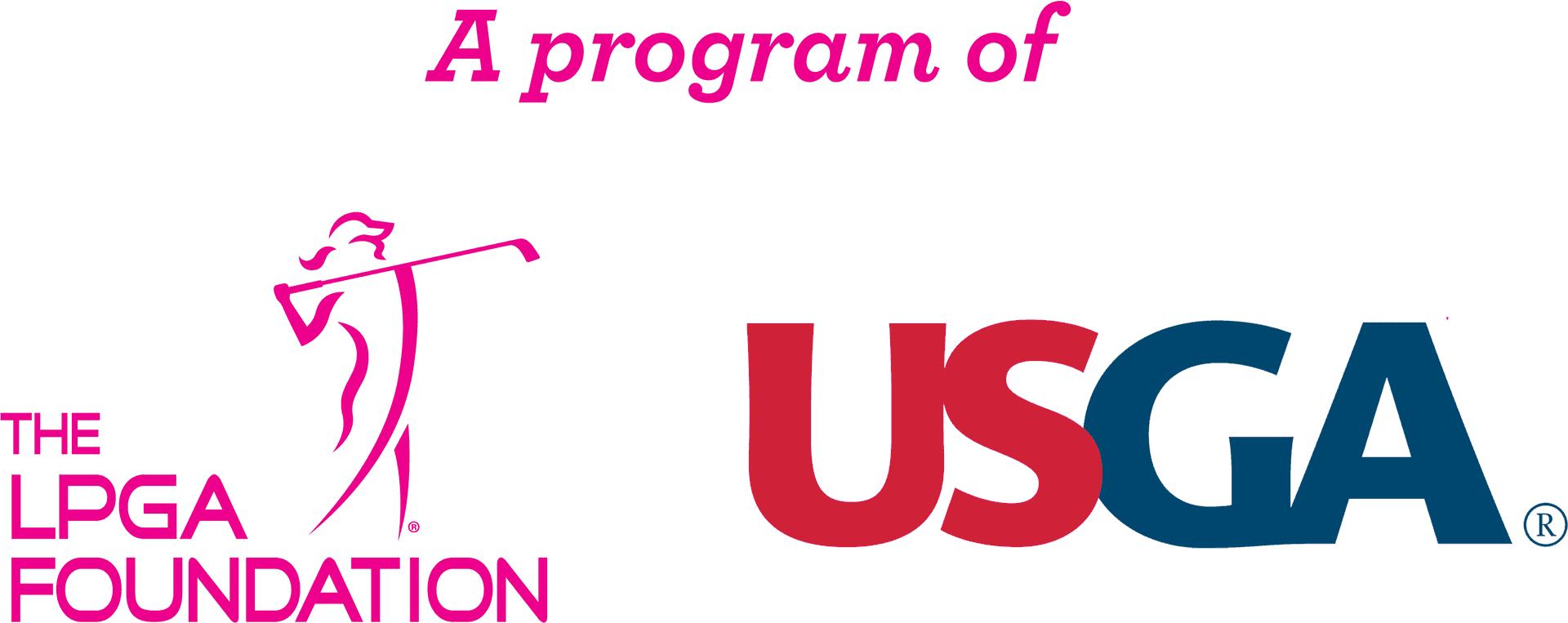 L P G A Foundation U S G A Program Logo PNG image