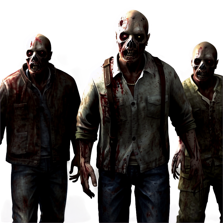 L4d2 Zombie Horde Png Tkq PNG image