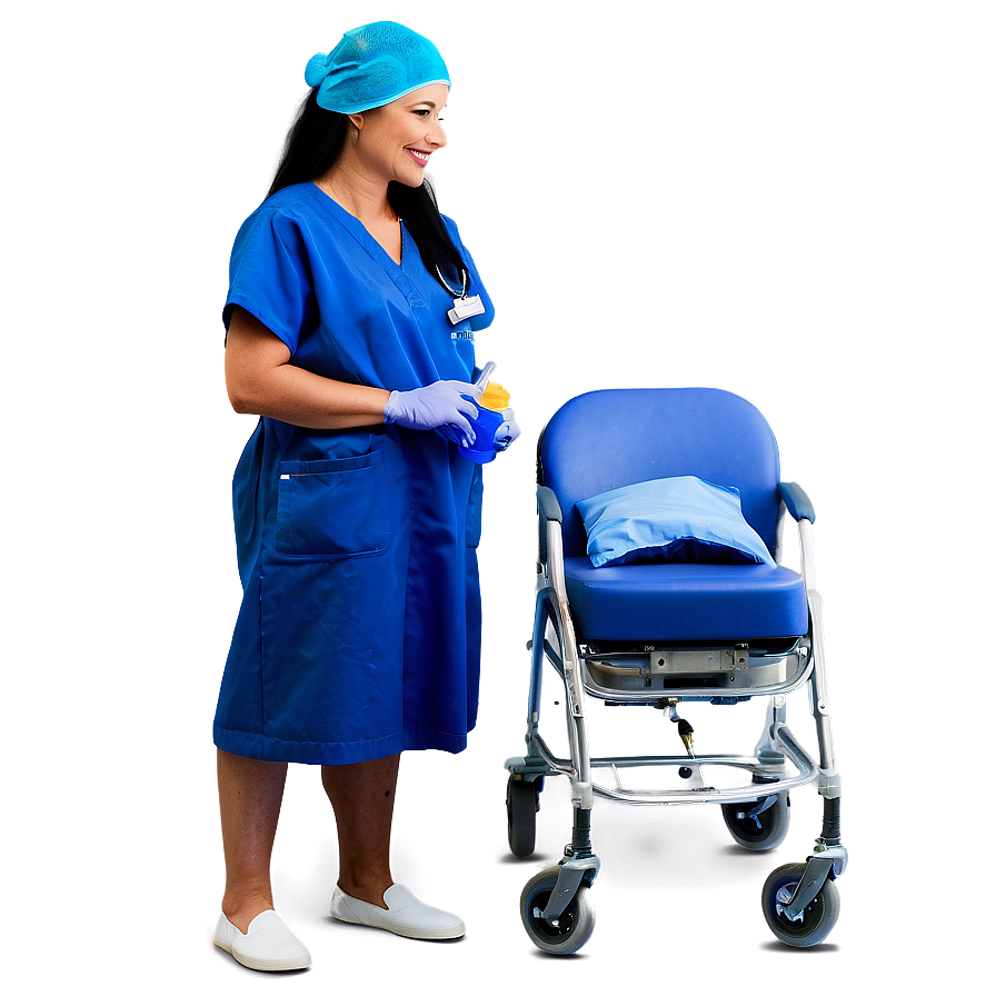 Labor And Delivery Recovery Nurse Png 06292024 PNG image