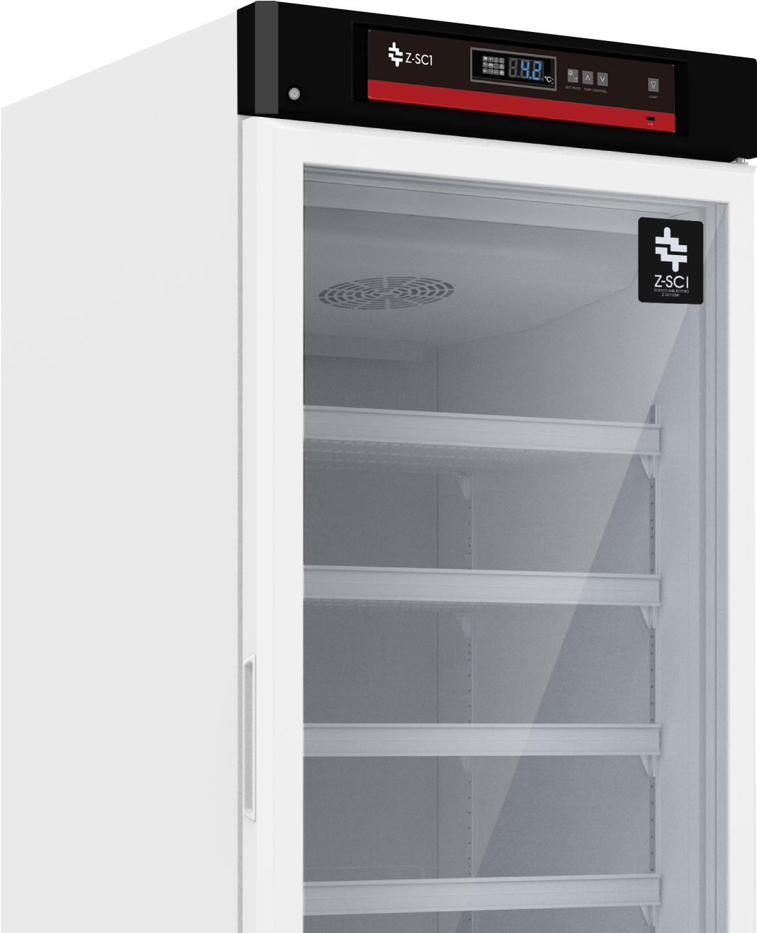 Laboratory Single Door Refrigerator PNG image