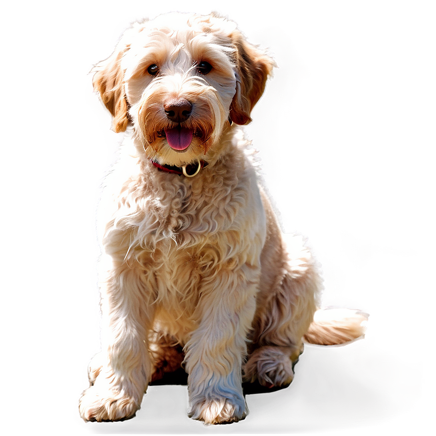 Labradoodle A PNG image