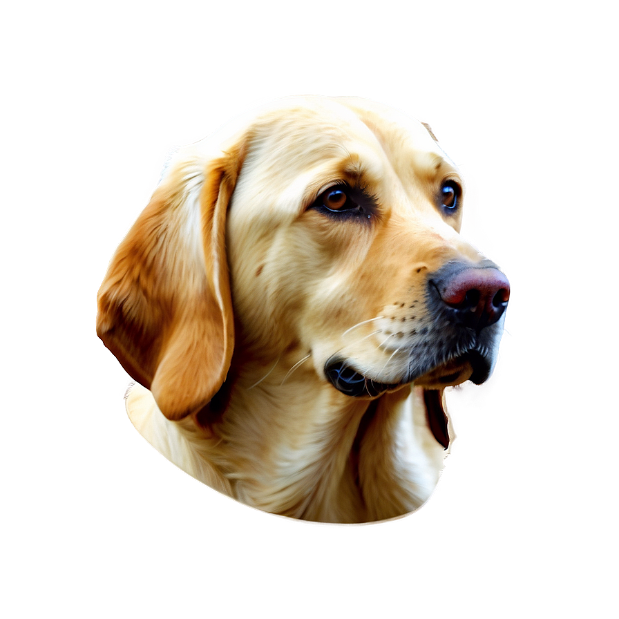 Labrador Dog Head Png 06212024 PNG image