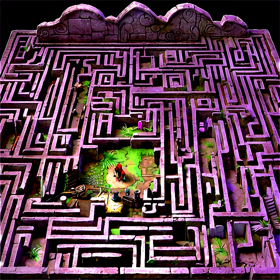 Labyrinth D PNG image