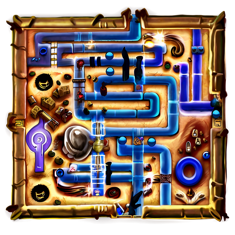 Labyrinth Game Map Png 84 PNG image