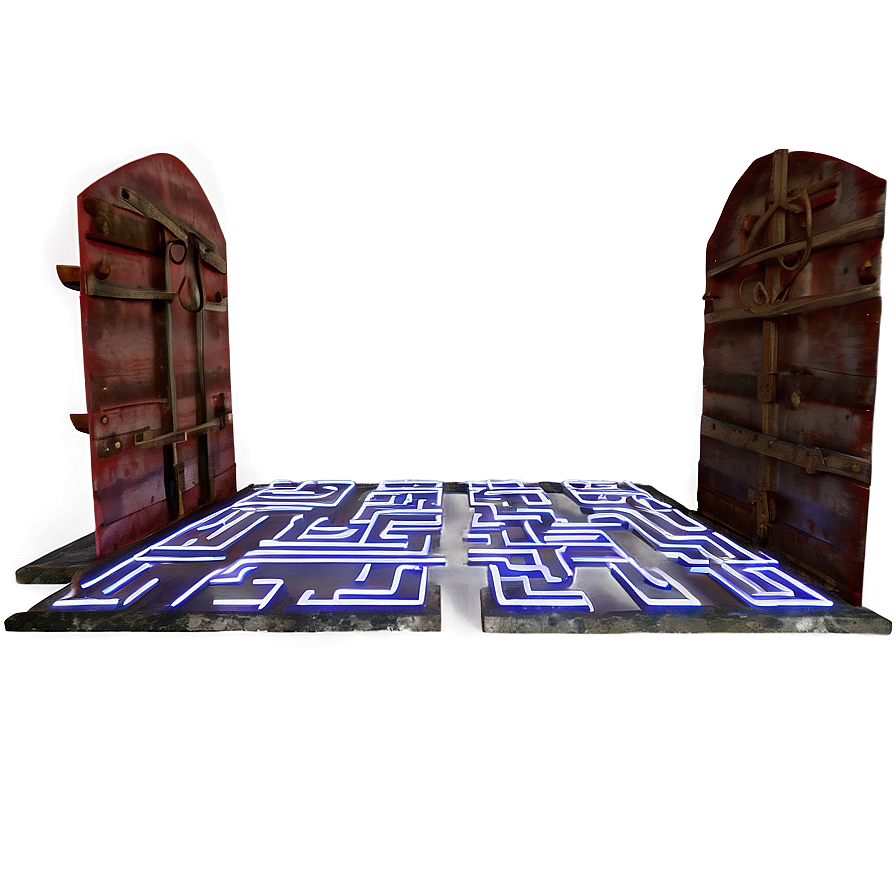 Labyrinth Glowing Exit Png 06252024 PNG image