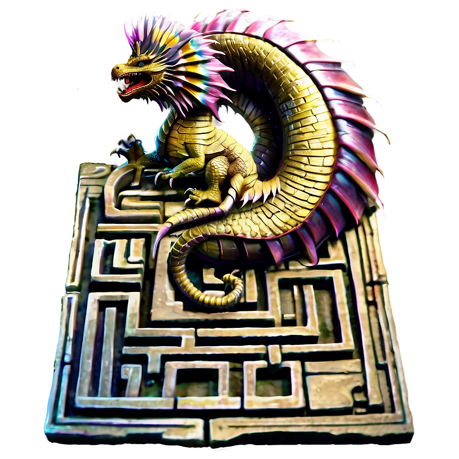 Labyrinth With Dragon Png 18 PNG image