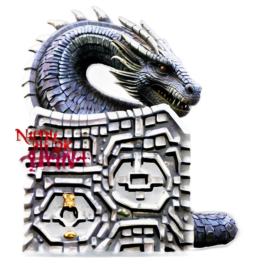 Labyrinth With Dragon Png Ouo PNG image