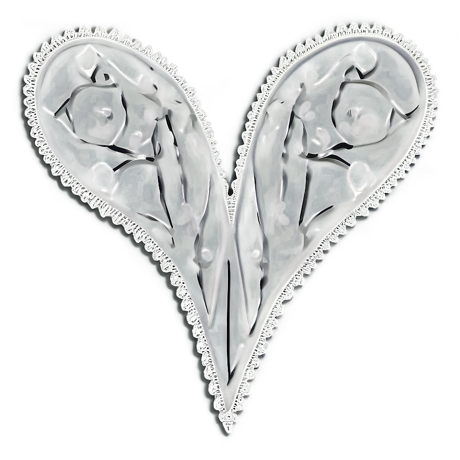 Lace Heart Pattern Png 62 PNG image