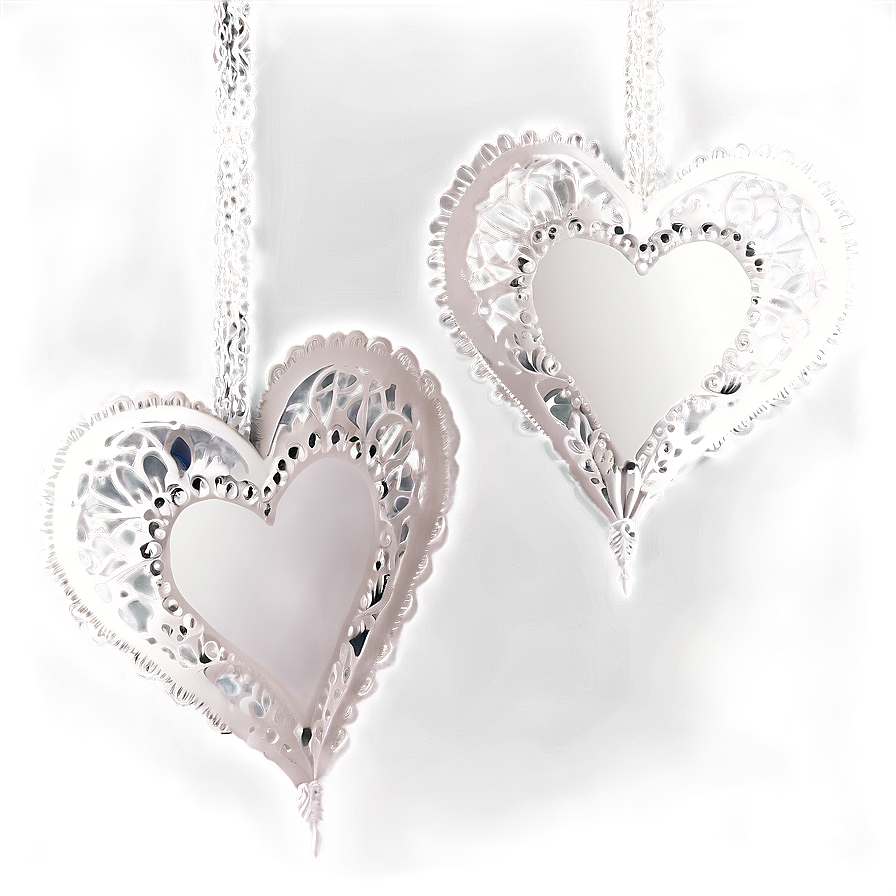 Lace Hearts Png Xuf PNG image