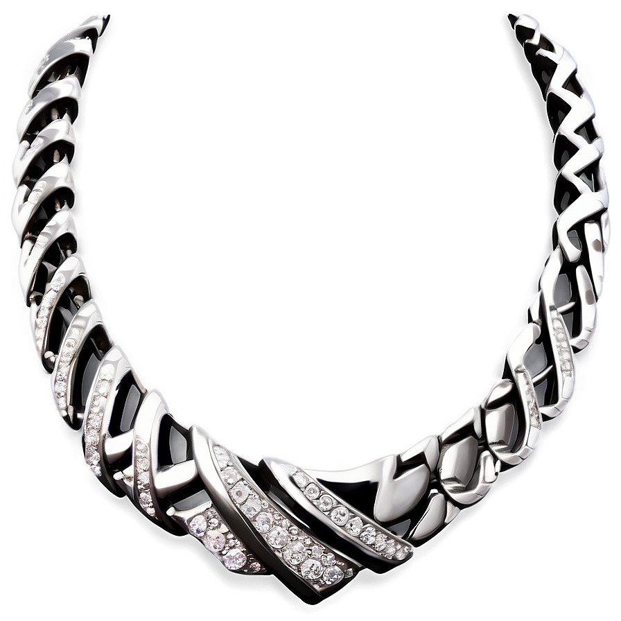 Ladies Silver Necklace Png 67 PNG image