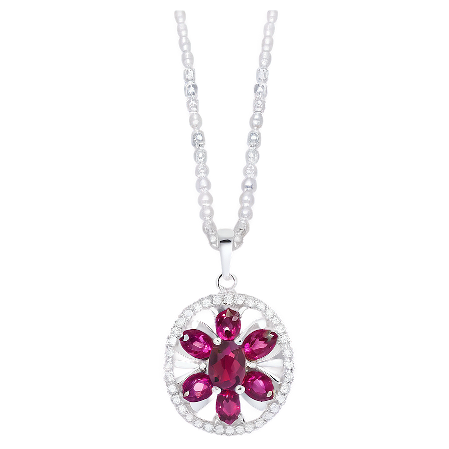 Ladies Silver Necklace Png Aah62 PNG image