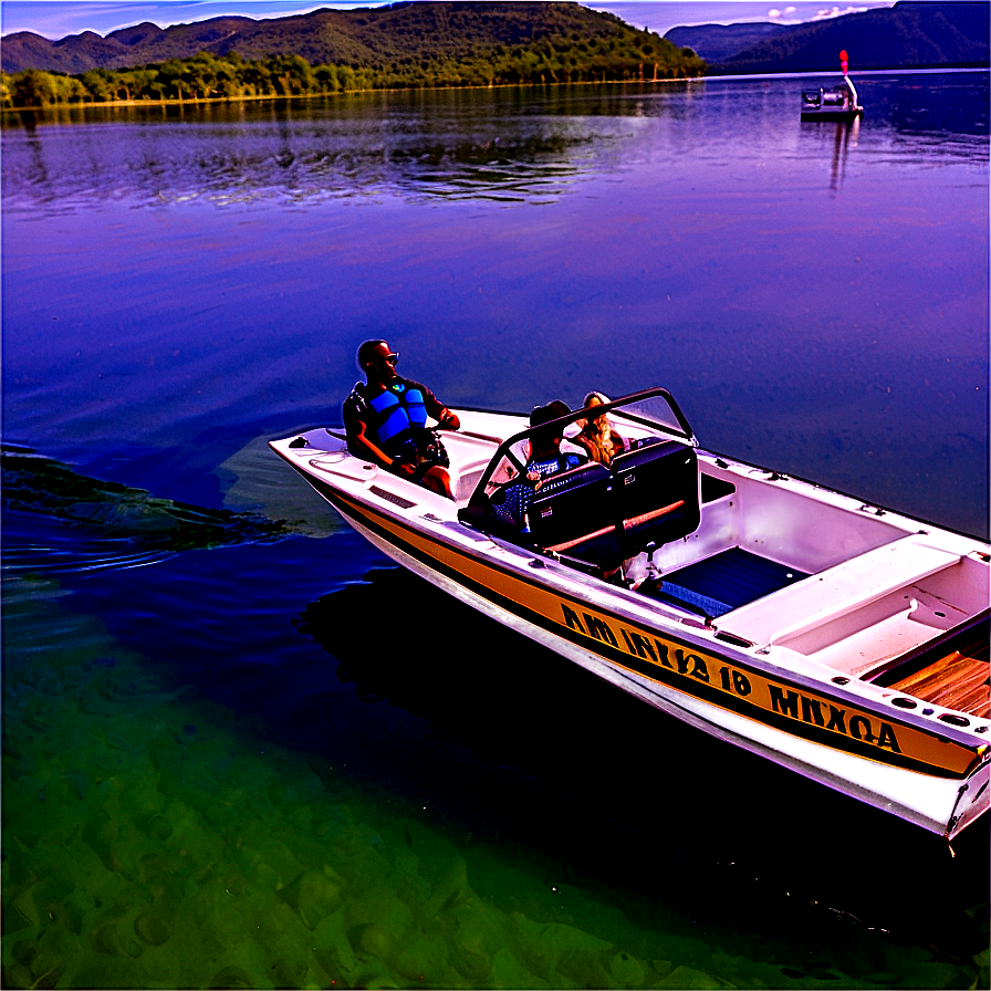 Lake Life Boating Excursion Png 65 PNG image