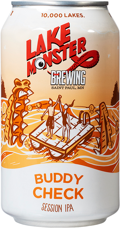 Lake Monster Brewing Session I P A Can PNG image