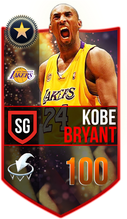 Lakers Basketball Player Card PNG image