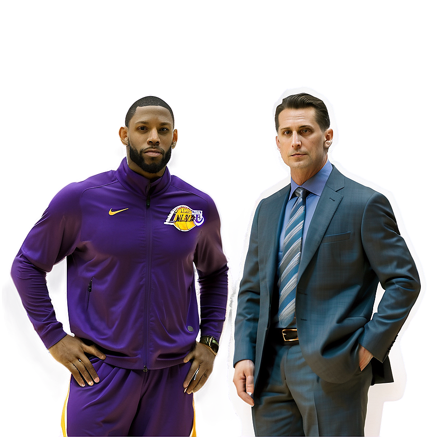 Lakers Coaching Staff Png 32 PNG image