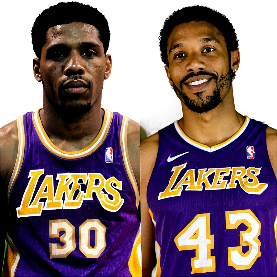Lakers Legends Collage Png 52 PNG image