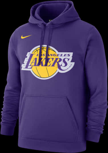 Lakers Logo Nike Hoodie PNG image