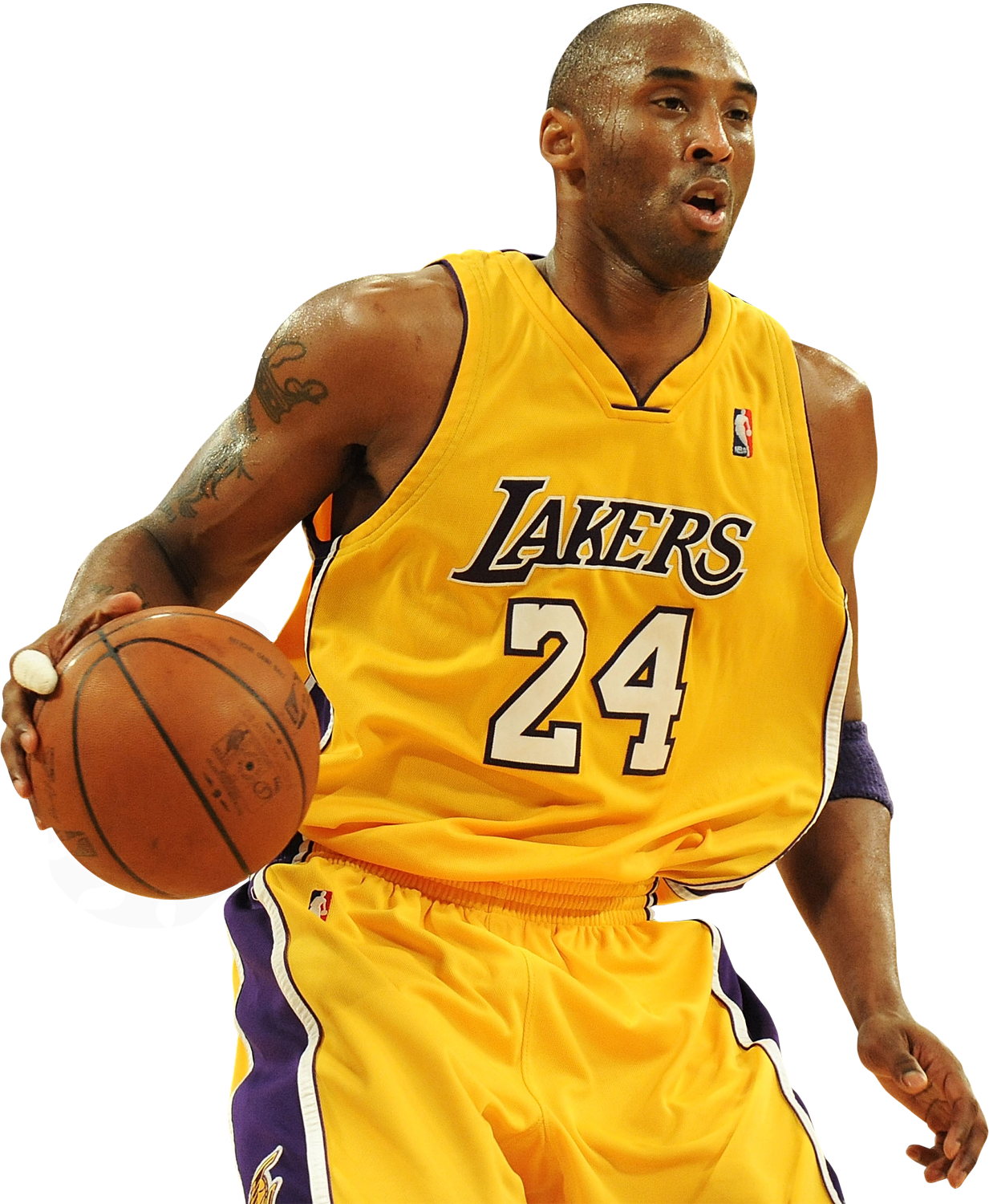 Lakers Player Action Shot PNG image