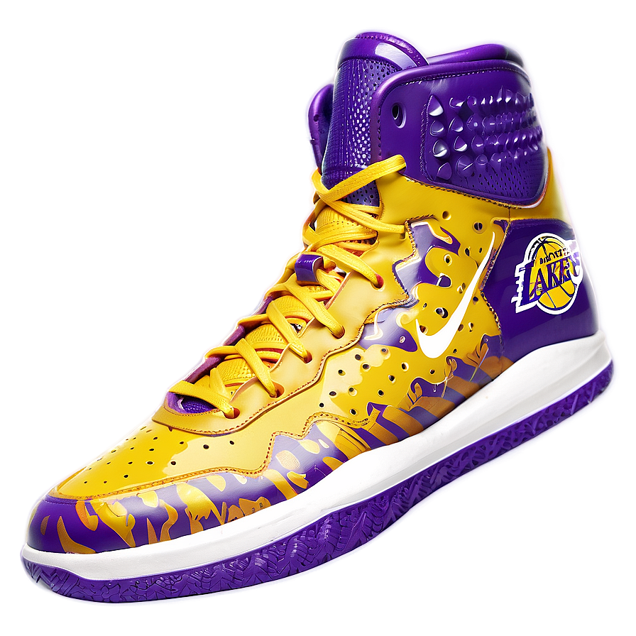 Lakers Sneakers Png 05212024 PNG image