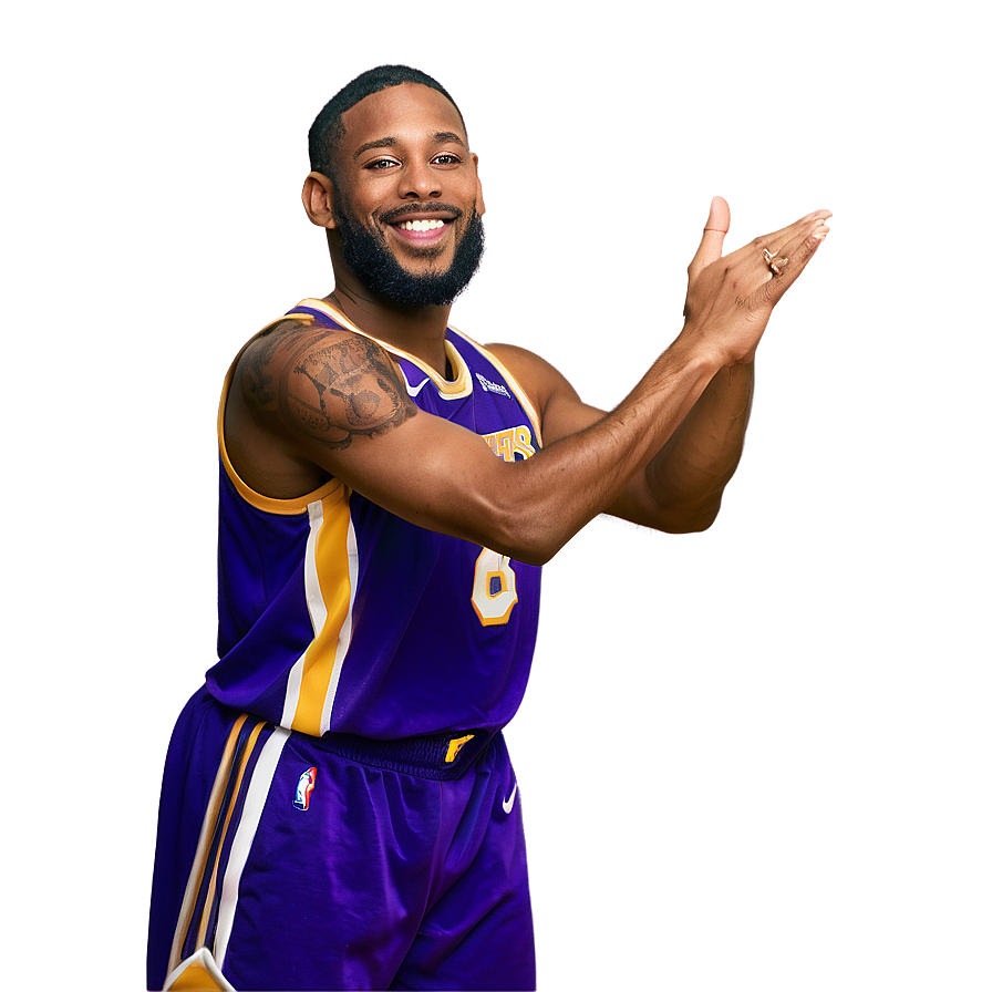 Lakers Victory Pose Png Wtw66 PNG image