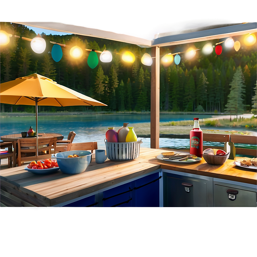 Lakeside Summer Bbq Png 71 PNG image