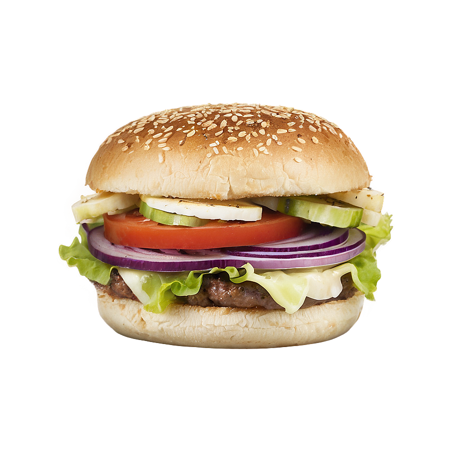 Lamb Burger Png Iyy73 PNG image