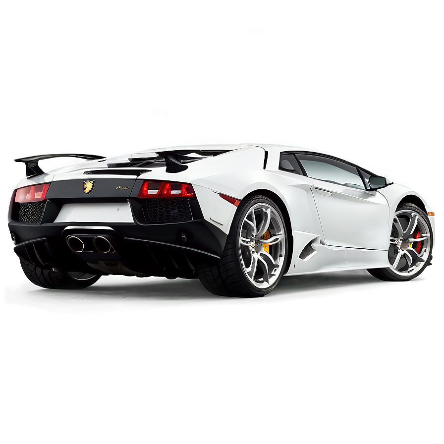 Lamborghini Back View Png Hht PNG image