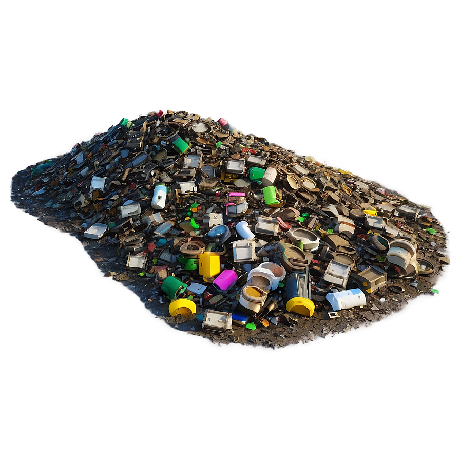 Landfill Waste Mound Png Ntf PNG image