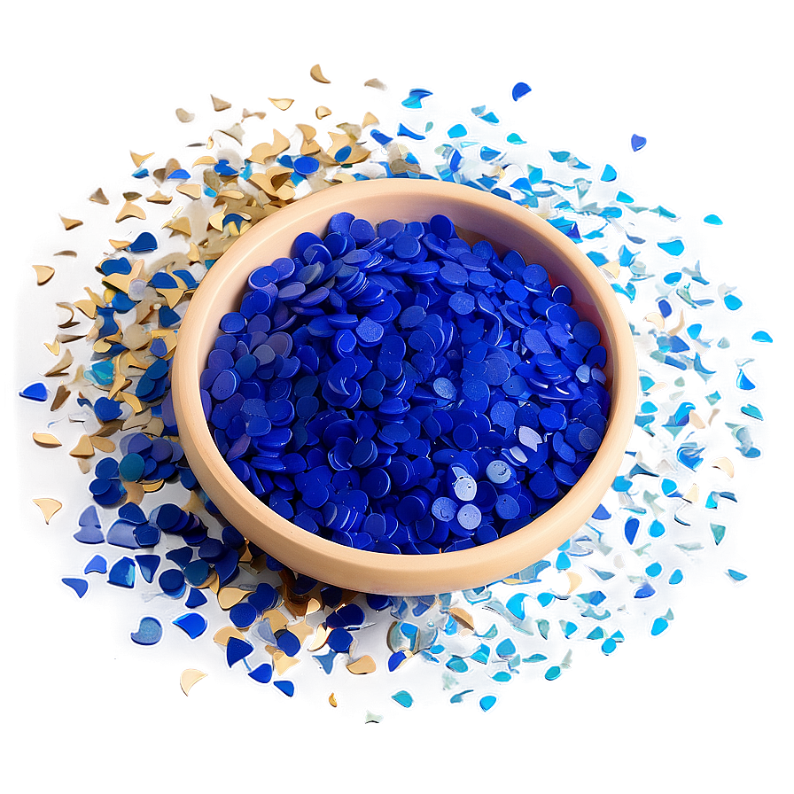 Lapis Blue Confetti Sprinkle Png 06262024 PNG image