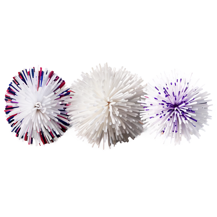 Large Cheer Pom Poms Png 06282024 PNG image